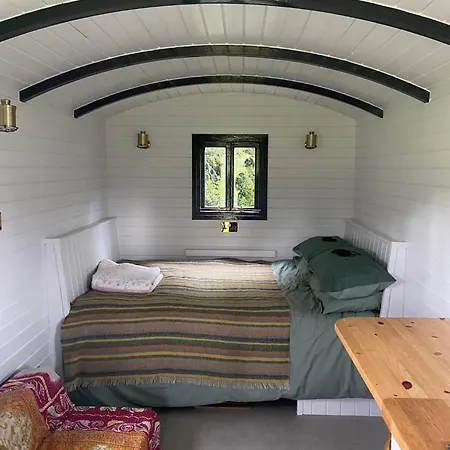 Wicklow Wild Glamping Shepherds Huts At Greenan Maze Campsite