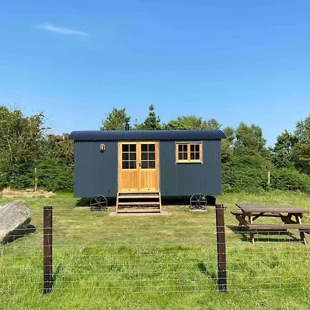Wicklow Wild Glamping Shepherds Huts At Greenan Maze Kamp alanı *