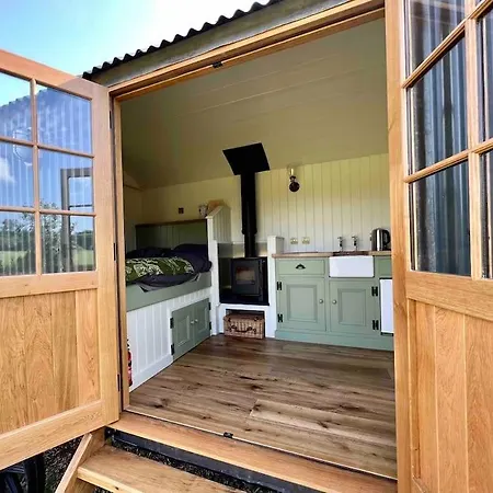 Wicklow Wild Glamping Shepherds Huts At Greenan Maze Rathdrum